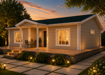 Едноетажна Сглобяема Къща 94 m²