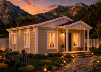 Едноетажна Сглобяема Къща 45 m²